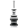 headset FORCE AHEAD 1 1/8'' sealed Fe, black