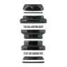 headset FORCE threaded 1 1/8'' Fe, black