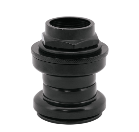 headset FORCE threaded 22,2mm 1" steel, black