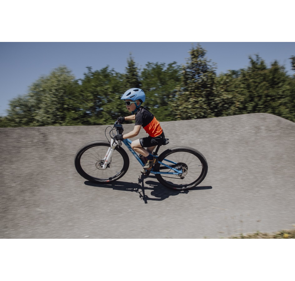 helmet FORCE AKITA junior, blue