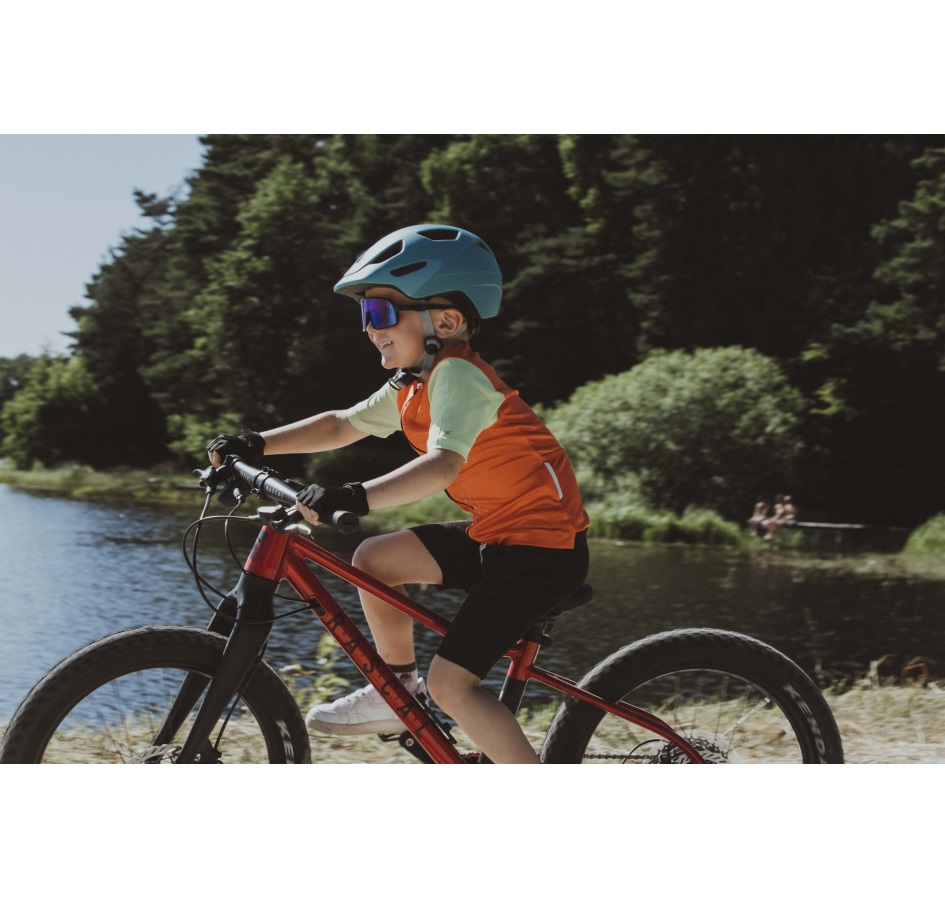 helmet FORCE AKITA junior, turquoise