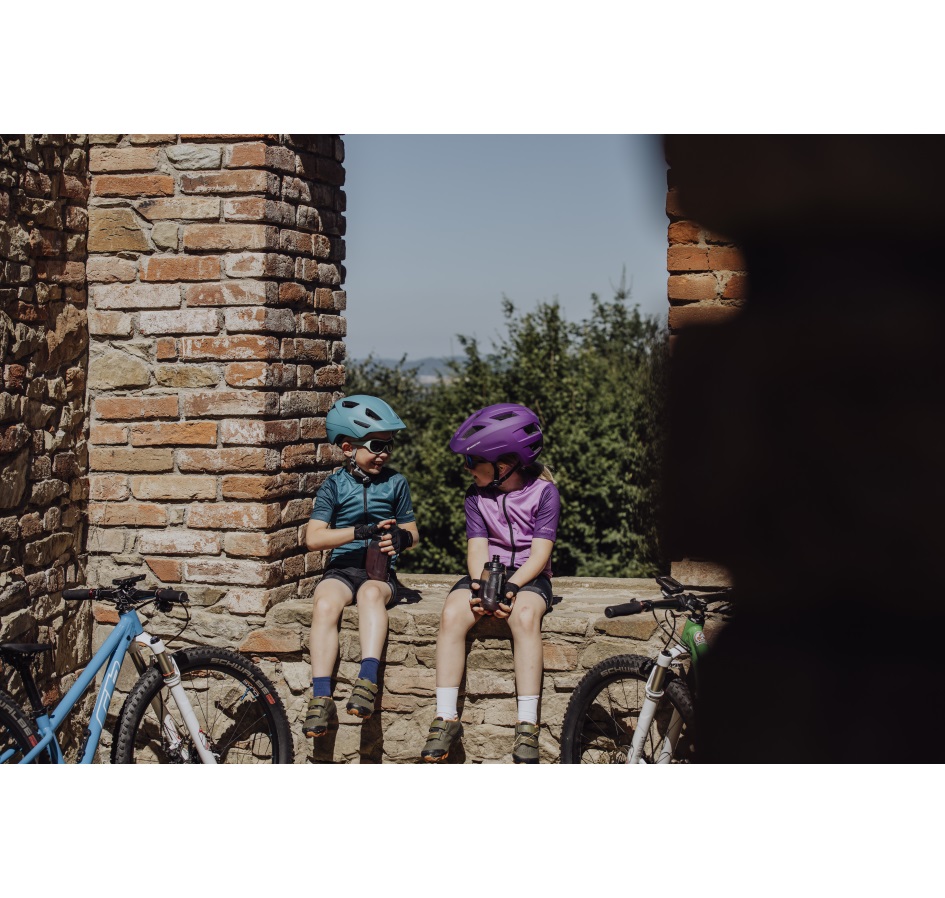 helmet FORCE AKITA junior, turquoise