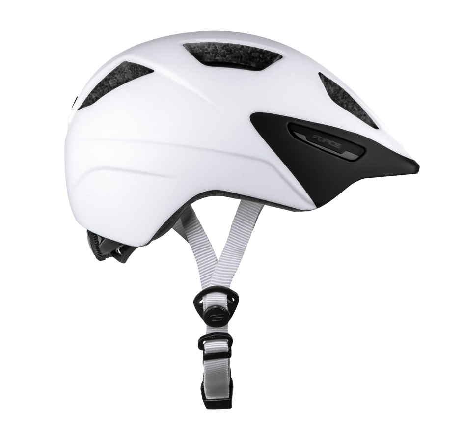 helmet FORCE AKITA junior, white