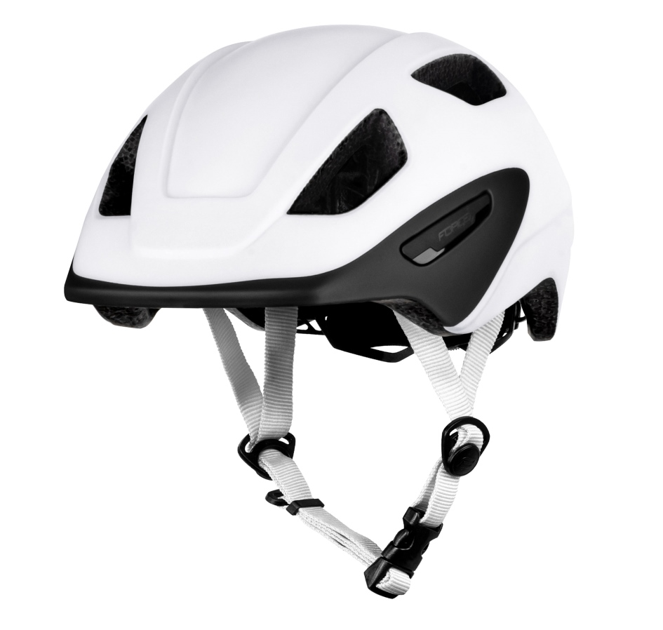 helmet FORCE AKITA junior, white S-M