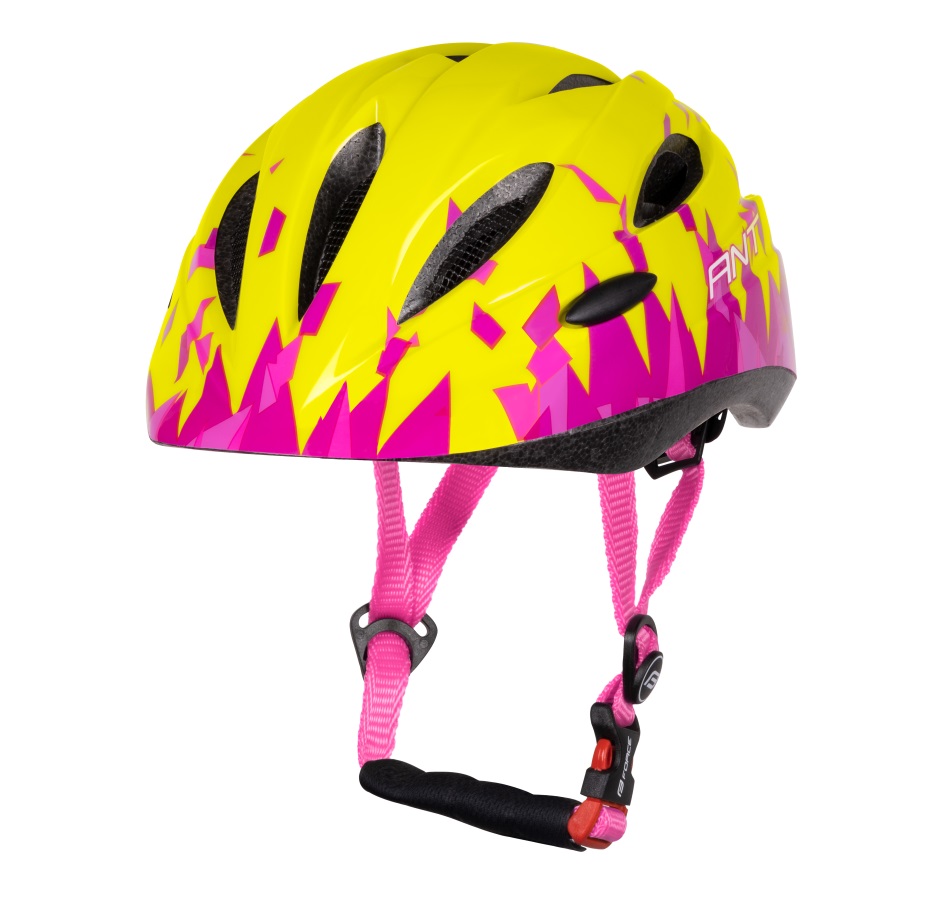 helmet FORCE ANT junior, fluo-pink