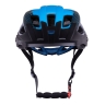 helmet FORCE AVES MTB, black-blue, matt