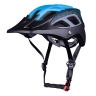 helmet FORCE AVES MTB, black-blue, matt