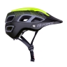 helmet FORCE AVES MTB, fluo-black matt