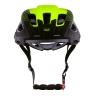 helmet FORCE AVES MTB, fluo-black matt
