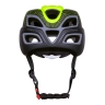 helmet FORCE AVES MTB, fluo-black matt