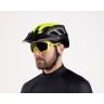 helmet FORCE AVES MTB, fluo-black matt