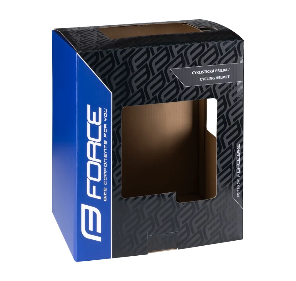 helmet FORCE BEAGO, red