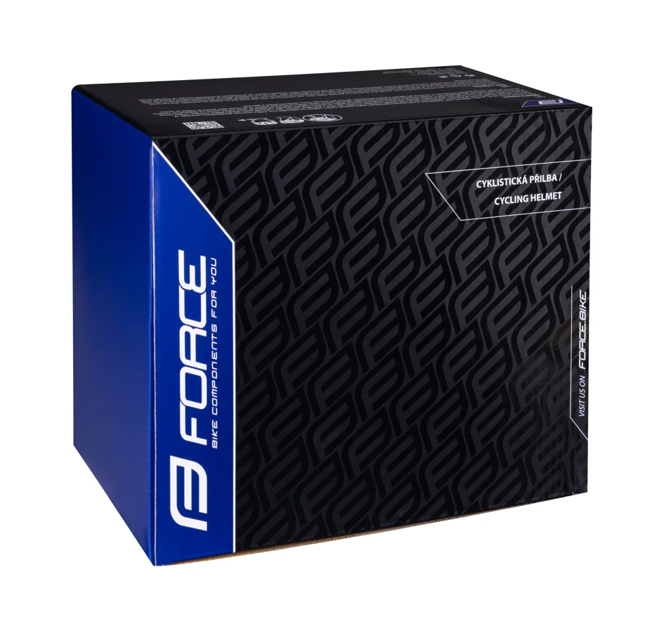 helmet FORCE BMX, blue matt