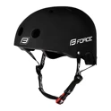 helmet FORCE BMX, matt black 