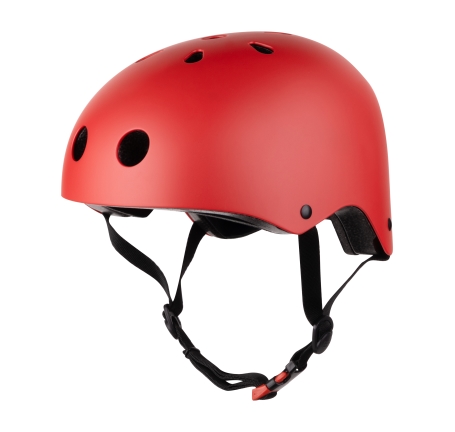 helmet FORCE BMX, red matt