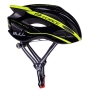 helmet FORCE BULL, black-fluo