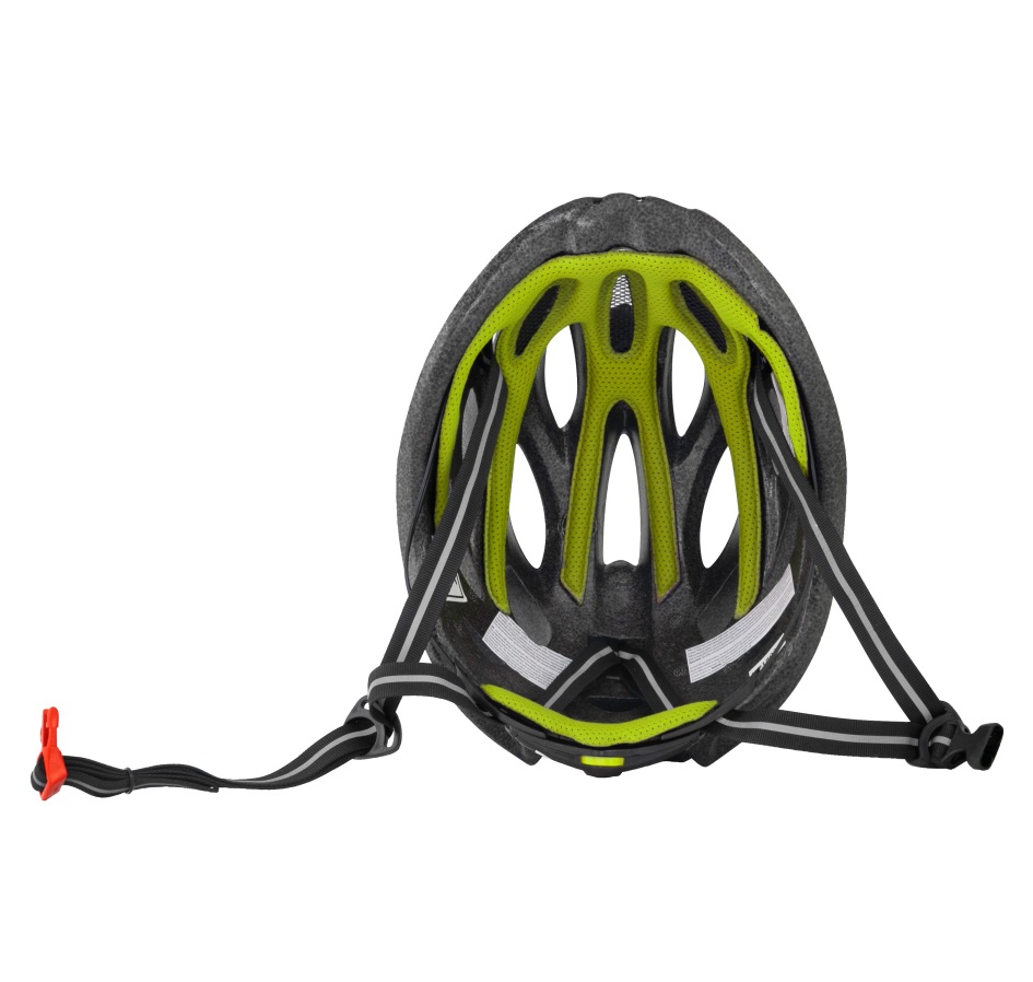 helmet FORCE BULL, black-fluo