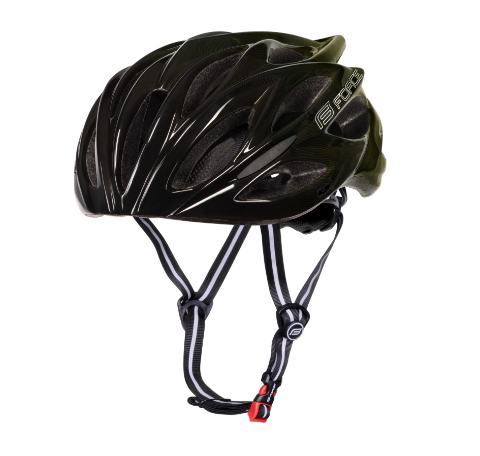helmet FORCE BULL HUE, black-army green