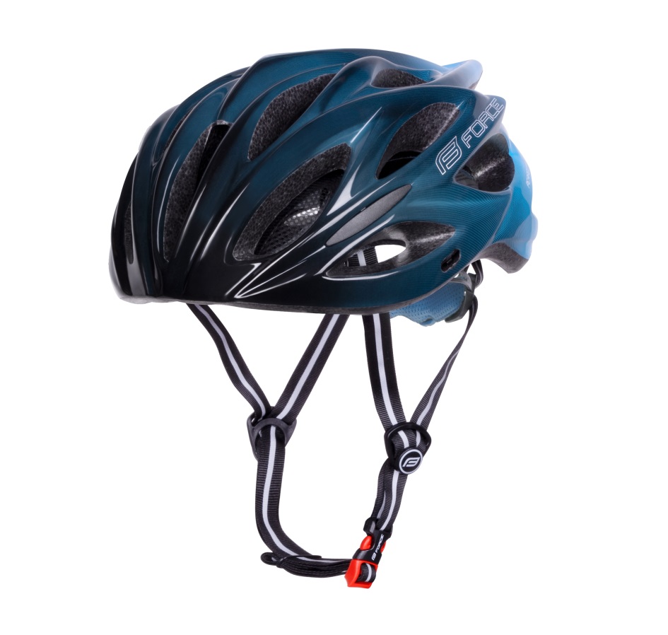 helmet FORCE BULL HUE, black-blue