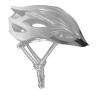 helmet FORCE BULL HUE, black-grey