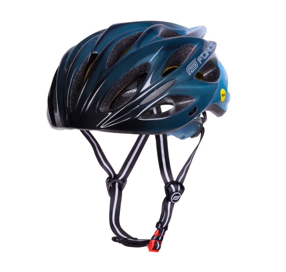 helmet FORCE BULL HUE MIPS, black-blue L-XL