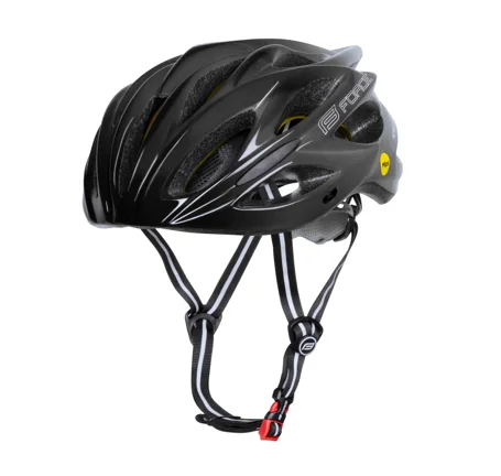 helmet FORCE BULL HUE MIPS, black-grey