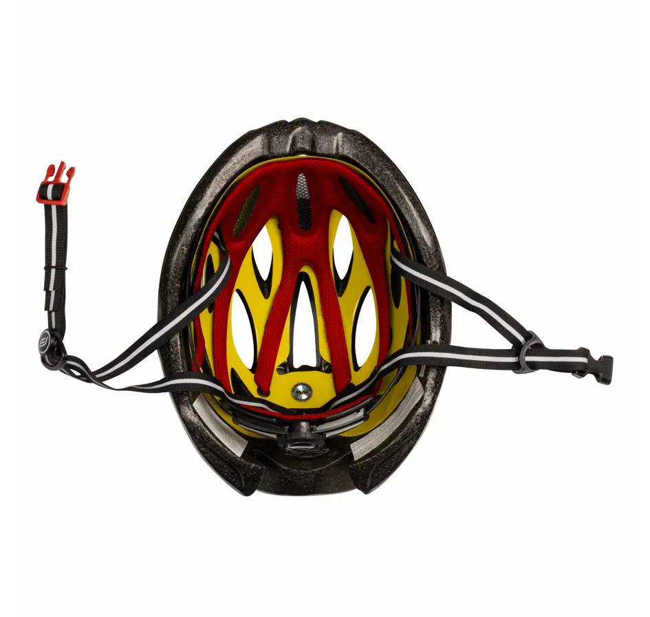 helmet FORCE BULL HUE MIPS, black-red