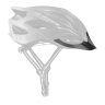 helmet FORCE BULL HUE MIPS, white-black