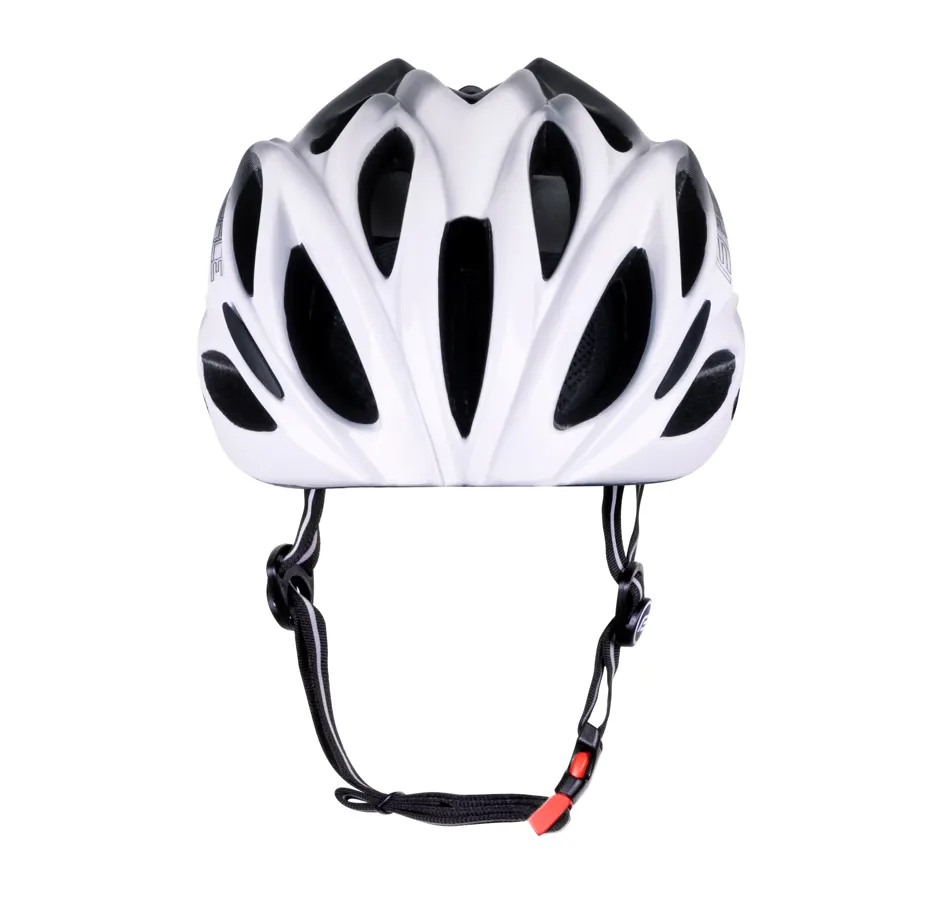 helmet FORCE BULL HUE, white-black