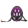 helmet FORCE BULL, white-pink