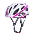 helmet FORCE BULL, white-pink