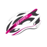 helmet FORCE BULL, white-pink L-XL