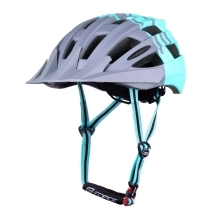 helmet FORCE CORELLA MTB, grey-turquoise