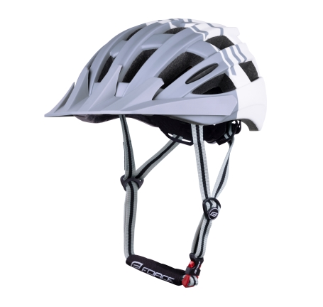 helmet FORCE CORELLA MTB, grey-white