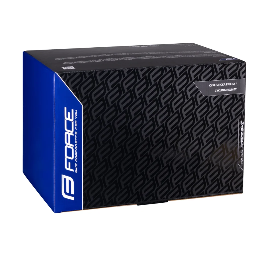 helmet FORCE DOWNHILL junior, matt black S - M