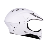 helmet FORCE DOWNHILL junior, matt white S - M
