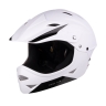 helmet FORCE DOWNHILL junior, matt white S - M