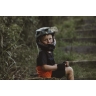 helmet FORCE DROP downhill, green-black