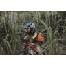 helmet FORCE DROP downhill, green-black