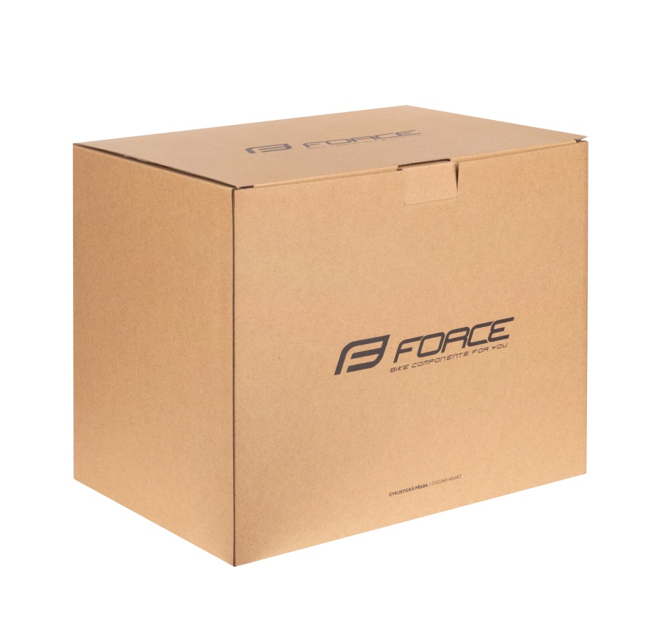 helmet FORCE DROP downhill, grey-black