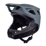helmet FORCE DROP downhill, grey-black L-XL