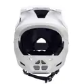 helmet FORCE DROP downhill, white-grey