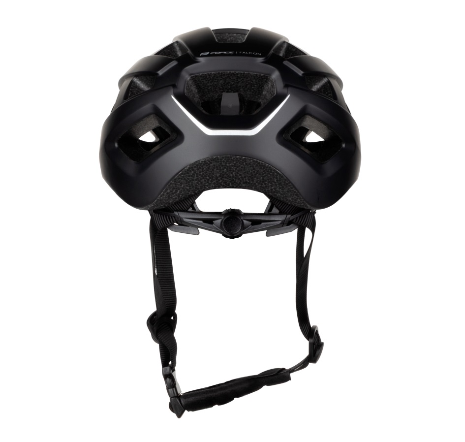 helmet FORCE FALCON, black