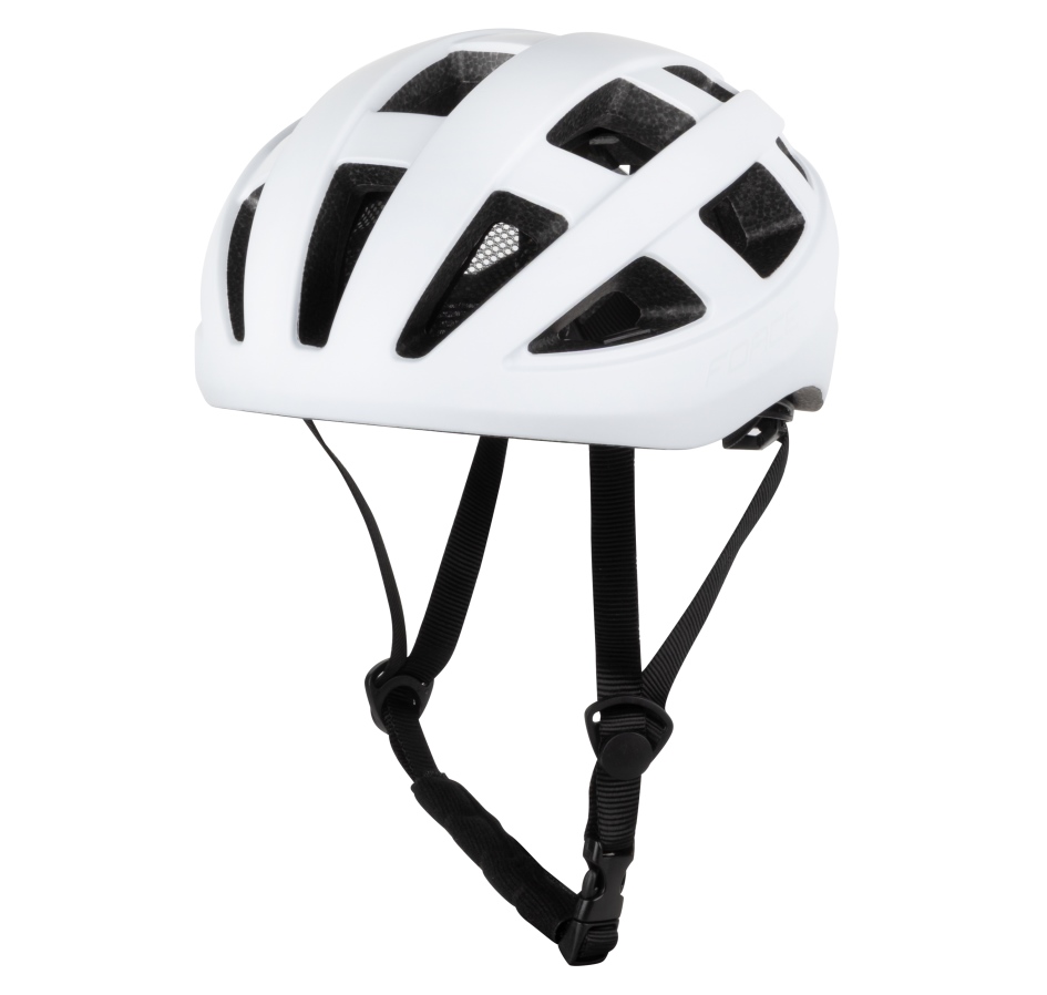 helmet FORCE FALCON, white L-XL