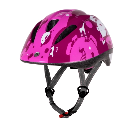 helmet FORCE FUN PLANETS child pink-white