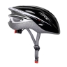 helmet FORCE HAL, black-grey-white XS-S