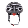 helmet FORCE HAL, black-grey-white XS-S