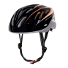 helmet FORCE HAL, black-orange-white S - M