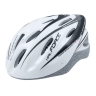 helmet FORCE HAL, white-black