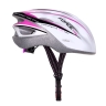 helmet FORCE HAL, white-pink 